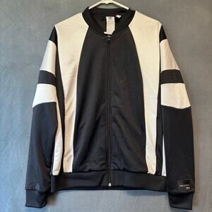 Adidas Originals Equipment Track Jacket Black White Striped L ADV 91-18 Gorpcore